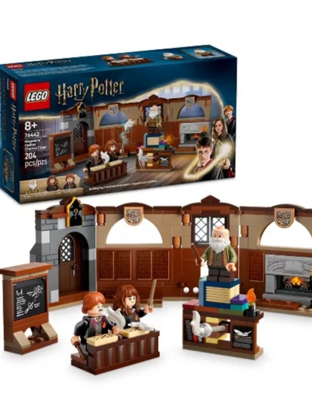 LEGO Harry Potter Hogwarts Castle Classroom: Charms Class NWT 8+ 204 Pcs